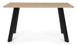 Tavolo Giant Piano Chiaro 140x80 Fisso in Legno