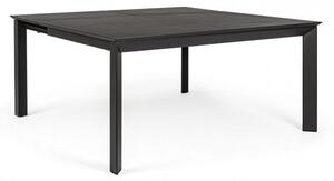 Tavolo Allungabile Konnor 160x110/160 cm Antracite in Alluminio