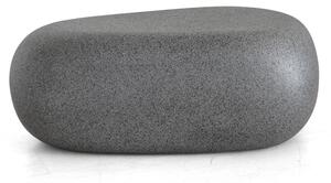 Tavolino in Vetroresina Effetto Pietra 47x36x40 cm Evolution Stone