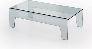 Tavolo in Vetro H40x60x120cm Itamoby Bridge Trasparente