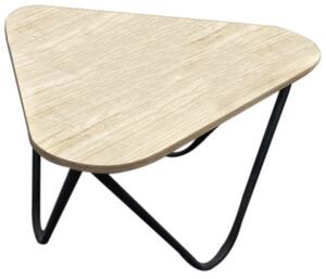 Tavolino Triangolare in Legno Budapest