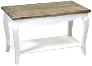 Tavolino Rettangolare in Legno Country