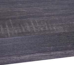 Tavolino da Caffè Design Moderno in Legno Nero 120x59x45 cm