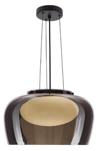 Lampada a sospensione con cavo INSIEME 1xGX53/10W/230V, diametro 38 cm, nero fumé