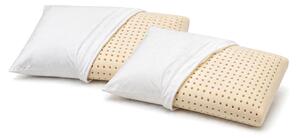 Set 2 Guanciale Memory Foam Forato Ergonomico 72x42 cm - H 13 cm Sostegno Medio Dormidea Classico Air