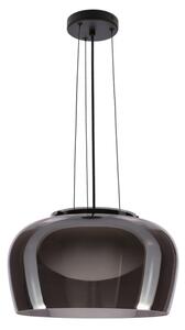 Lampada a sospensione con cavo INSIEME 1xGX53/10W/230V, diametro 38 cm, nero fumé