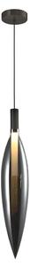 Lampadario a cavo NORDIC 1xG9/5W/230V nero cromato