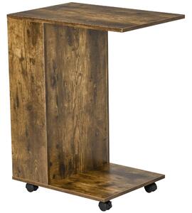 Tavolino da Salotto 60x40x70 cm in Legno Truciolare Marrone