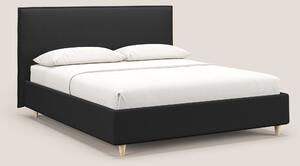 Costanza letto contenitore e sfoderabile in tessuto misto cotone imper