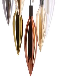 Lampadario su cavo NORDIC 11xG9/5W/230V nero