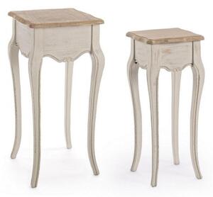 Set 2 Tavolino Clarisse in Legno