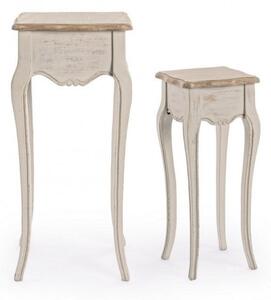Set 2 Tavolino Clarisse in Legno