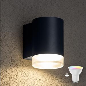Brilagi - LED RGBW Applique da esterno MATERA 1xGU10/4,8W/230V antracite IP54