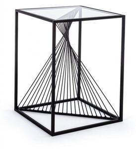 Tavolino Espiral 40x40 in Metallo