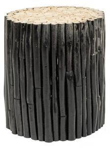 Tavolino Guadalupe Nero in Legno