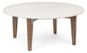 Tavolino Sylvester D75 Rotondo in Marmo