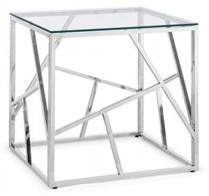 Tavolino Rayan Quadrato 55x55 in Metallo