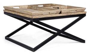 Tavolino Tray 90x90 in Legno