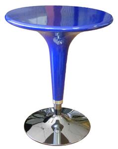 Tavolino da Bar in Abs Blu con Alzata a Gas Tosini Hc 170B