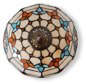 Brilagi - Lampada da tavolo Tiffany in vetro colorato MIRABELLA 1xE27/60W/230V
