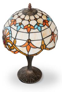 Brilagi - Lampada da tavolo Tiffany in vetro colorato MIRABELLA 1xE27/60W/230V