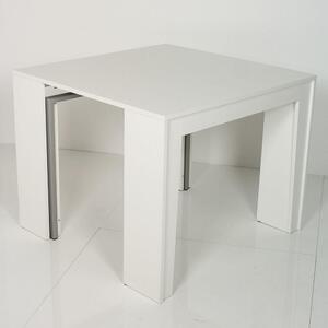 Consolle Allungabile in Legno H75x42x90/302cm Itamoby Magica Bianco Lucido Classica