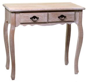 Consolle 2 Cassetti in Legno Stoccarda