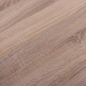 Tavolino Consolle in Legno Stile Scandinavo 2 Vani 100x60x77 cm