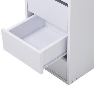 Toelette Trucco a 3 Specchi 111x56,2x141,3 cm Helen