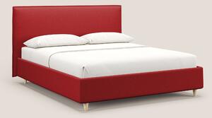 Costanza letto contenitore e sfoderabile in tessuto misto cotone imper