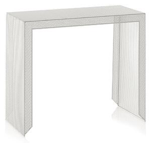 Consolle 85x40x70 cm in Metallo Bianco