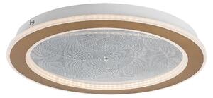 Rabalux Lampada da soffitto a LED dorata Efrael 400 mm 24 W CCT con telecomando 71281