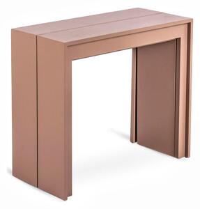 Consolle Allungabile 90x42,5/302,5xH76 cm in Mdf laccato Pinocchio Tortora