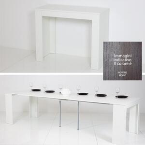 Consolle Tavolo Allungabile 45/305 Cm Rovere Moro Groupdesign Emy