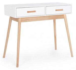 Consolle 2 Cassetti Ordinary in Legno Bianco