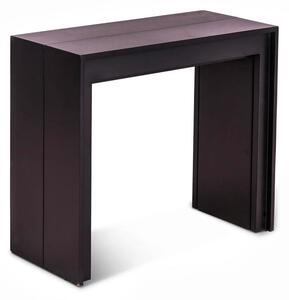Consolle Allungabile 90x42,5/302,5xH76 cm in Mdf laccato Pinocchio Nero