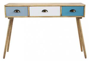 Scrivania Ottawa 110x30x78,5 h cm in Legno Multicolor