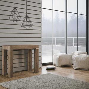 Consolle Allungabile in Legno H77x40x90/300cm Magic Color Noce Classica