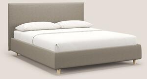 Teresa letto contenitore e sfoderabile in tessuto misto cotone imperme
