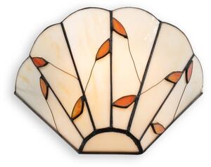 Brilagi - Applique da parete in vetro stile Tiffany FOLIA 1xE14/40W/230V