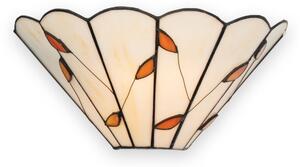 Brilagi - Applique da parete in vetro stile Tiffany FOLIA 1xE14/40W/230V