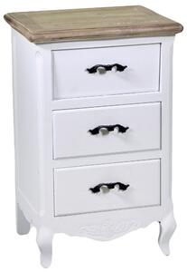 Mobiletto 3 Cassetti in Legno Country