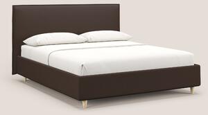 Costanza letto contenitore e sfoderabile in tessuto misto cotone imper
