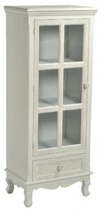 Mobiletto Vetrina 1 Anta Vetro 1 Cassetto Lipsia