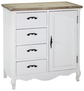 Mobile 1 Anta 4 Cassetti in Legno Country