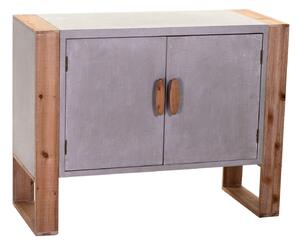 Mobile Buffet 2 Ante in Legno 90x70x37cm Lisbona