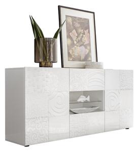 Mobile Buffet in Melaminico 180x42x84cm TFT Blossom Bianco