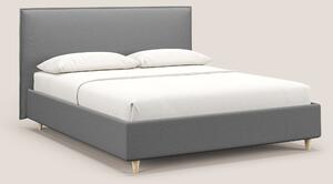 Costanza letto contenitore e sfoderabile in tessuto misto cotone imper