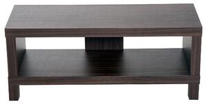 Mobile TV Basso con Vano in Legno Noce 90x35x37 cm