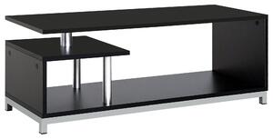 Mobile TV in Legno Nero 114x40x40.5 cm